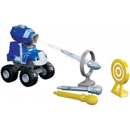 Masinuta Blaze, Cannon Blast Crusher cu accesorii Fisher Price - 1