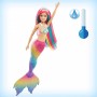 Papusa Barbie Dreamtopia - Sirena Rainbow Magic, culori schimbatoare Mattel - 1