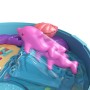 Set de joaca Polly Pocket, Candy Cutie, cu 2 papusi, in forma de delfin Mattel - 7