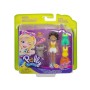 Papusa Polly Pocket - Cookout Cutie Shani, Pachet Fashion cu 10 accesorii Mattel - 1