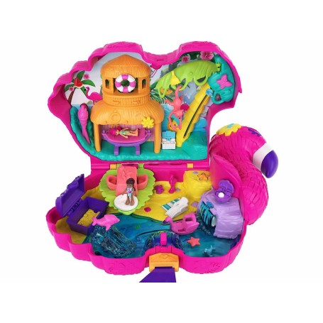 Set de joaca Polly Pocket, Flamingo Party Mattel - 4