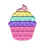 Jucarie Pop It Briosa - Fidget Toys, Antistres, 25 Bule, 10-15 cm, Silicon, Multicolor OEM - 1