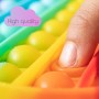 Jucarie Pop It Briosa - Fidget Toys, Antistres, 25 Bule, 10-15 cm, Silicon, Multicolor OEM - 2
