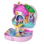 Set de joaca Polly Pocket, unicorn forest, cu 2 papusi, in forma de unicorn Mattel - 1