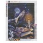 Set de broderie cu diamante 5d, pictura cu diamante, mozaic, model Harry Potter, 30x40cm OEM - 4