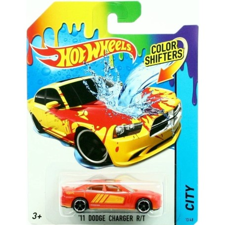 Masinuta Hot Wheels, Culoare Schimbatoare, '11 Dodge Charger R/T Hot Wheels - 2