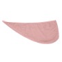 Turbán törölköző, mikroszálas, könnyen kezelhető, kellemes tapintású, 60x20 cm, rózsaszín OEM - 1
