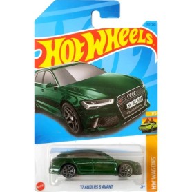 Masinuta Hot Wheels, '17 Audi RS 6 Avant, verde Hot Wheels - 1