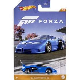 Hot Wheels autó, 94 Bugatti EB110 SS Forza, 1:64, kék Hot Wheels - 1