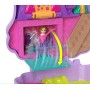 Set de joaca Polly Pocket, Camp Adventure, cu 2 papusi, in forma de lama Mattel - 7