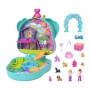 Set de joaca Polly Pocket, Doggy Birthday, cu 2 papusi, in forma de catel Mattel - 6