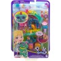 Set de joaca Polly Pocket, Doggy Birthday, cu 2 papusi, in forma de catel Mattel - 7