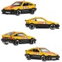 Masinuta metalica Hot Wheels, 1985 Honda CR-X, Colectia J-IMPORTS 2024, 1:64, galben