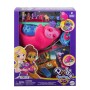 Set de joaca Polly Pocket, Jungla tropicala, 2 papusi, in forma de lenes