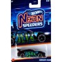 Hot Wheels autó, Neon Speeders Nissan 350Z, 1:64, fekete