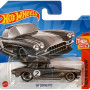 Masinuta metalica Hot Wheels, '62 Corvette, 1:64, Gri