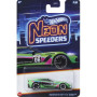 Hot Wheels autó, Neon Speeders Corvette C7 Z06, 1:64, zöld