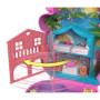 Set de joaca Polly Pocket, Momma Monkey & Baby, cu 2 papusi, in forma de maimuta