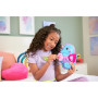 Set de joaca Polly Pocket, Daddy & Me Seahorse Bag, cu 2 papusi, in forma de calut de mare