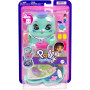 Set de joaca Polly Pocket, Sail Kitty, in forma de pisica