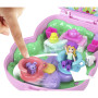 Set de joaca Polly Pocket, Tea Party Bunny, in forma de iepuras