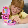 Set de joaca Polly Pocket, Pony Rodeo, in forma de calut