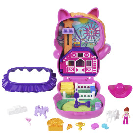 Polly Pocket játékkészlet, Pony Rodeo, ló alakú