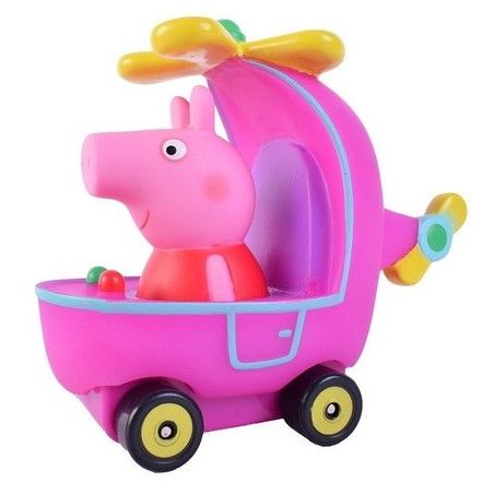 Masinuta Peppa Pig Mini Vehicles - Peppa in elicopter - 3